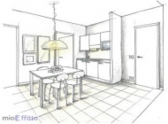Appartamento a Montecchio Emilia a 550€ al mese