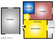 Appartamento a Noventa Vicentina a 420€ al mese